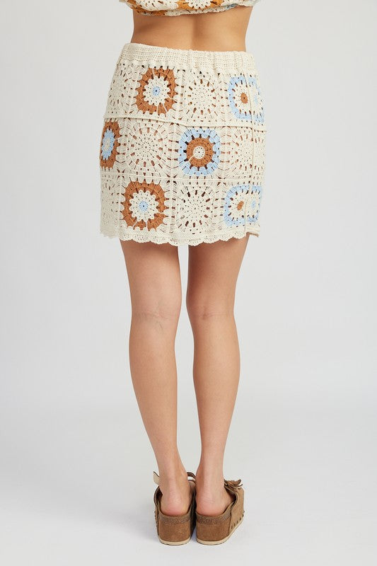 Felicity Crotchet Skirt