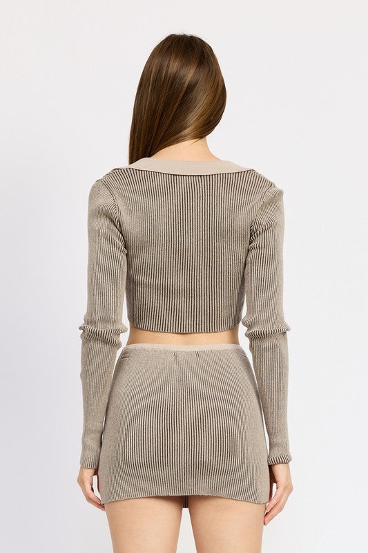 Gigi Scoop Neck Cardigan