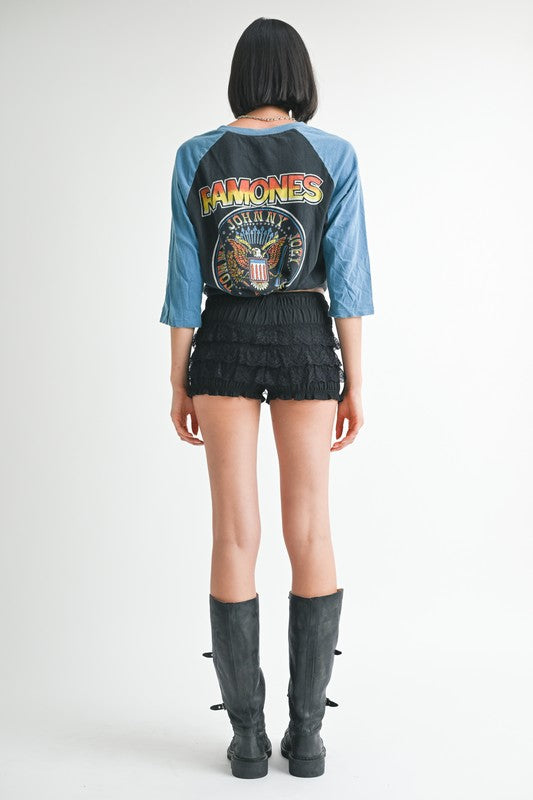 Posie Ruffle Mini Short