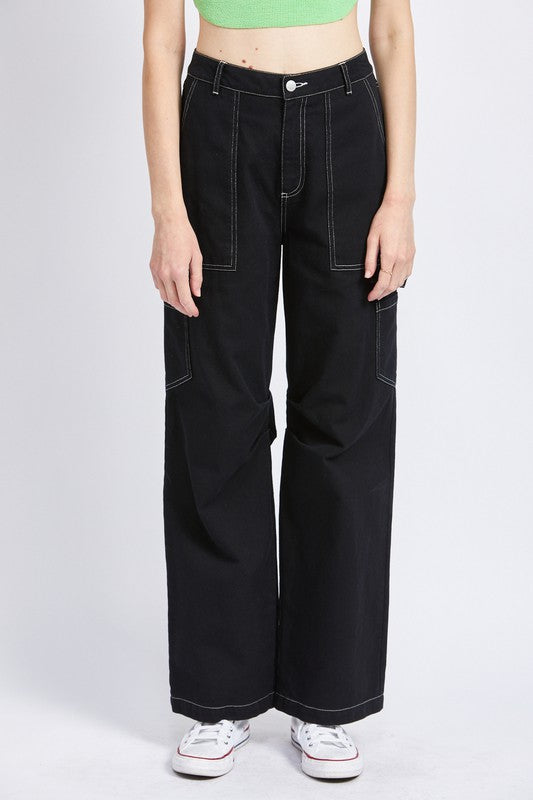 High Rise Cargo Pant