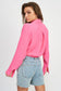 Front Tie Bubblegum Top