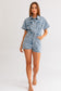James Denim Romper