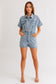 James Denim Romper