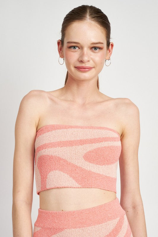 Orion Color Block Tube Top