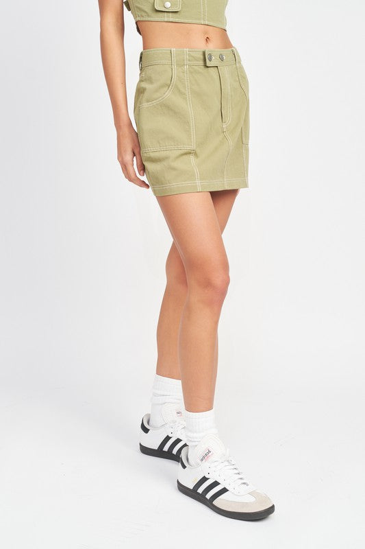 Maddox Mini Skirt