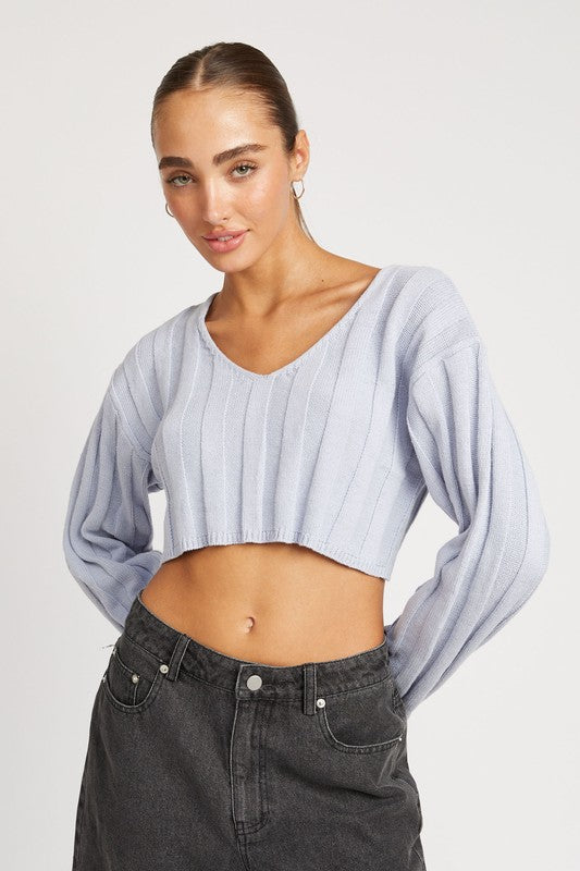 Teresa Wide Ribbed Top