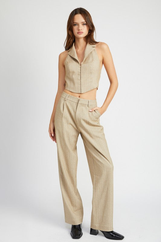 Business Casual Halter