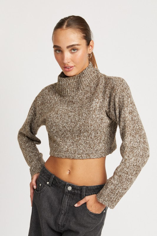 Leah Crop Sweater