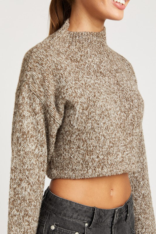 Leah Crop Sweater