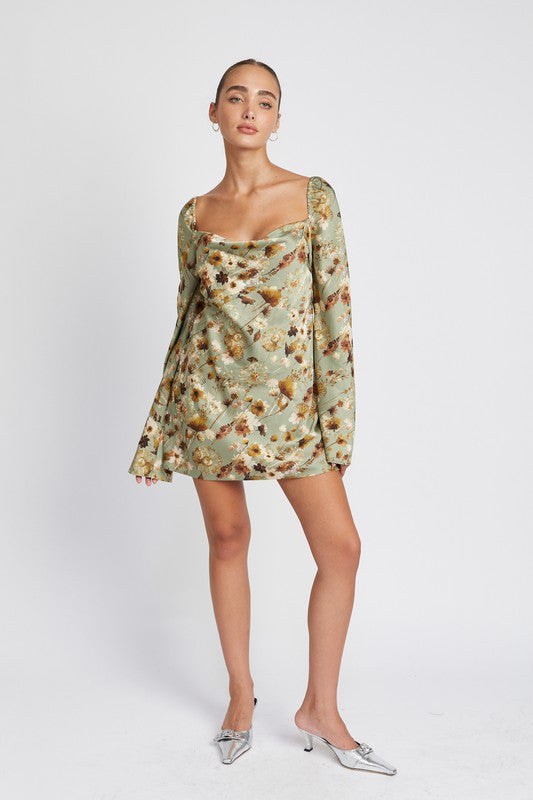 Jordana Floral Mini Dress