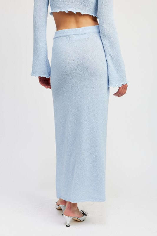 Gabriella Slit Maxi Skirt