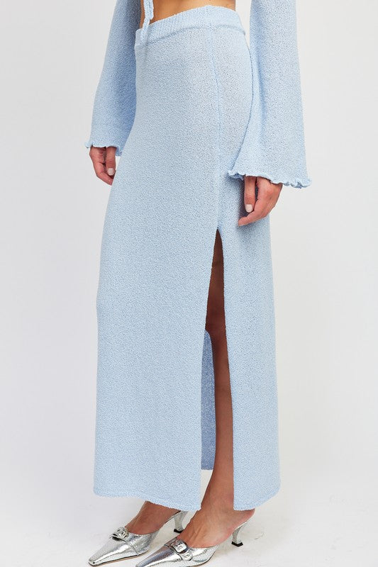 Gabriella Slit Maxi Skirt