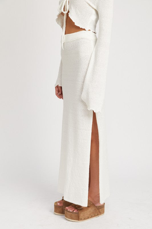 Gabriella Slit Maxi Skirt