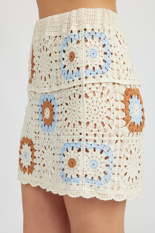 Felicity Crotchet Skirt