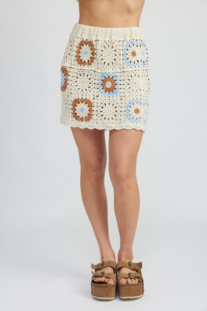 Felicity Crotchet Skirt