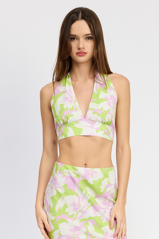 Shayne Floral Halter