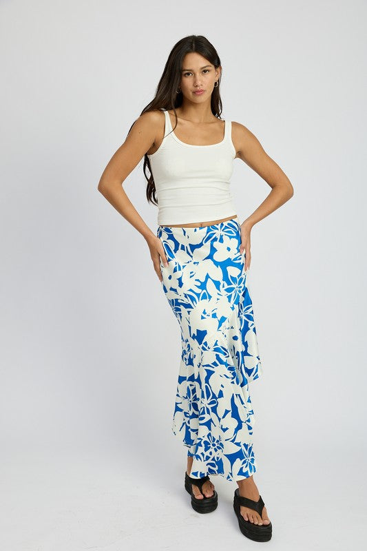 Faye Floral Maxi Skirt