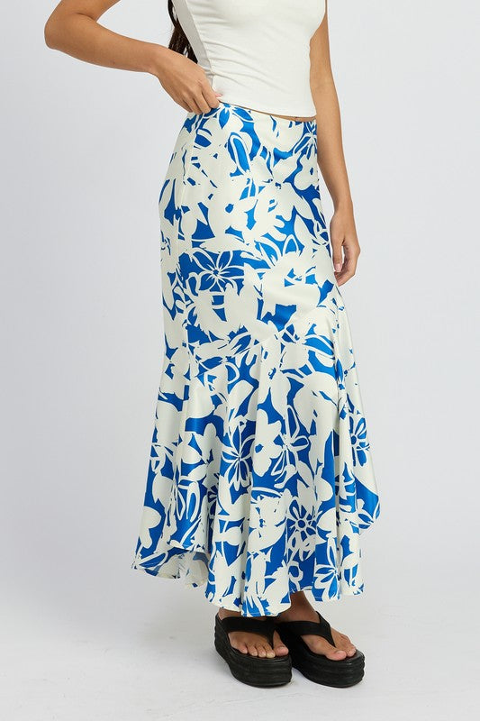 Faye Floral Maxi Skirt