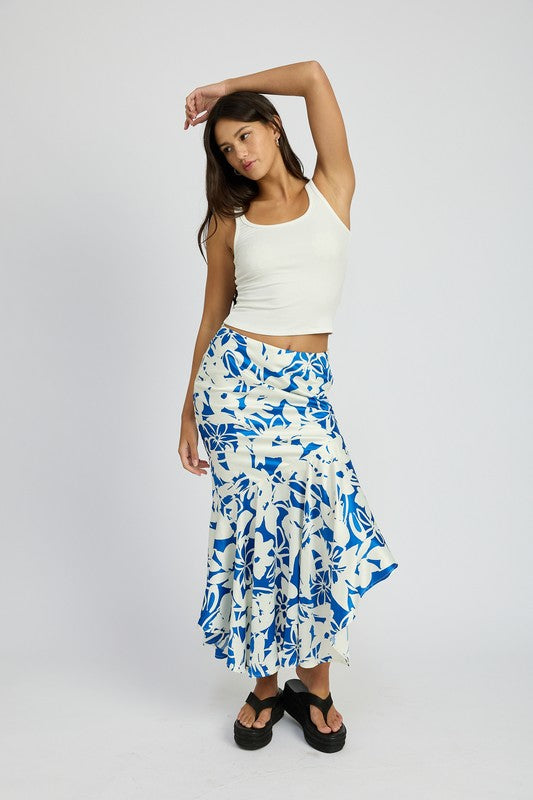Faye Floral Maxi Skirt