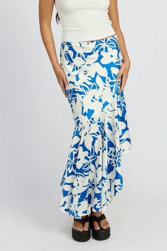Faye Floral Maxi Skirt