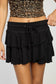 Tiered Mini Skirt