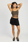 Tiered Mini Skirt