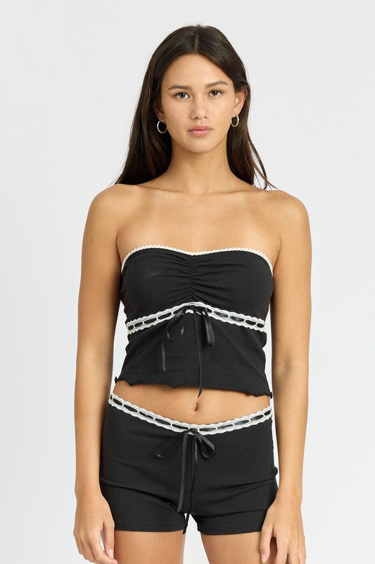 Reign Tube Bow Top
