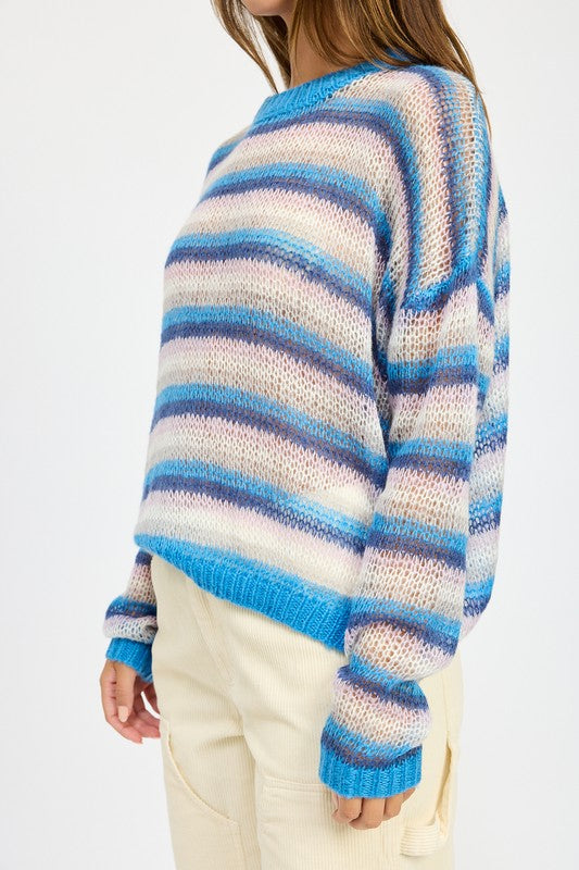 Candy Striped Sweater