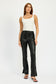 High Waste Leather Pant