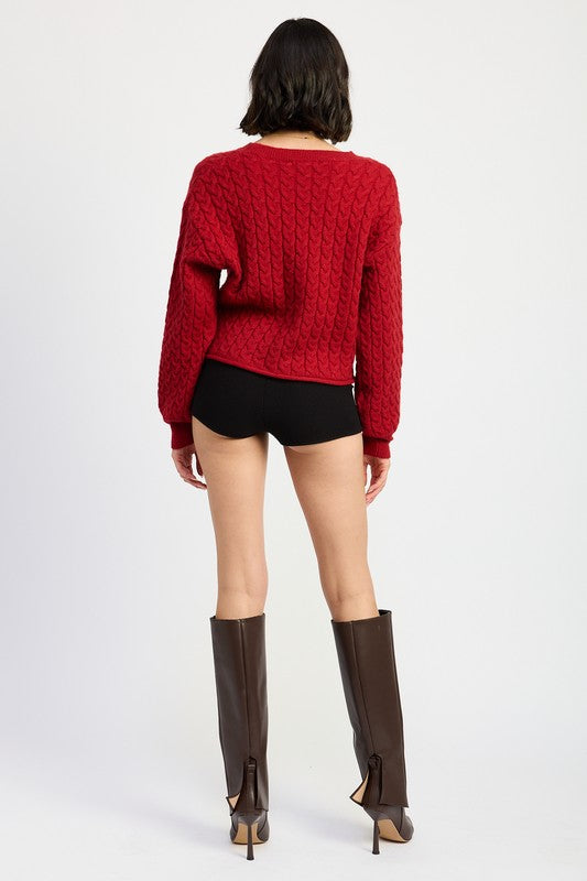 Essential Cable Knit Sweater