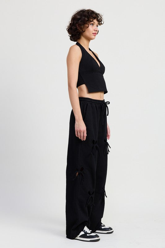 French Terry Halter Top