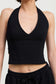 French Terry Halter Top