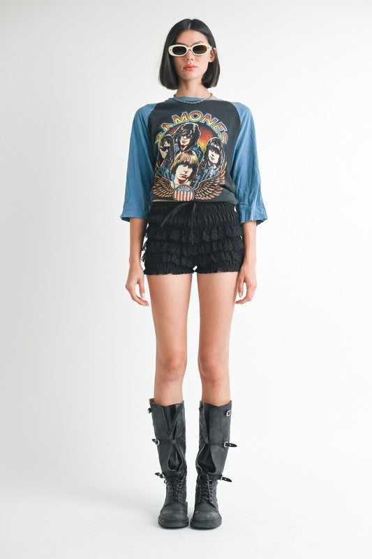 Posie Ruffle Mini Short