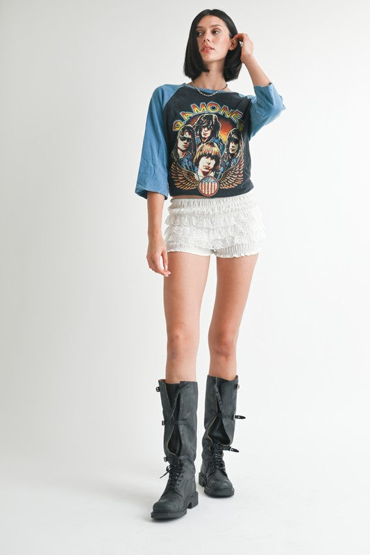 Posie Ruffle Mini Short