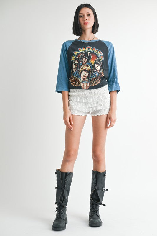 Posie Ruffle Mini Short