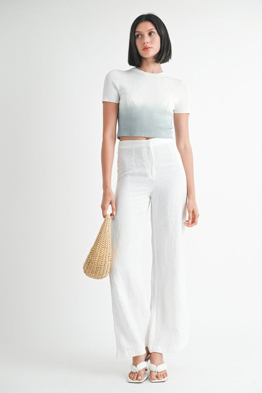 Ombré Crew Top