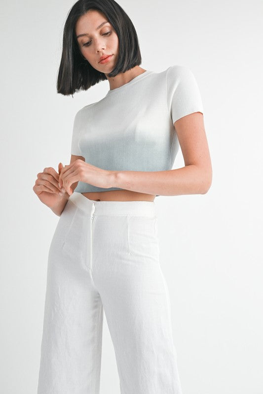 Ombré Crew Top