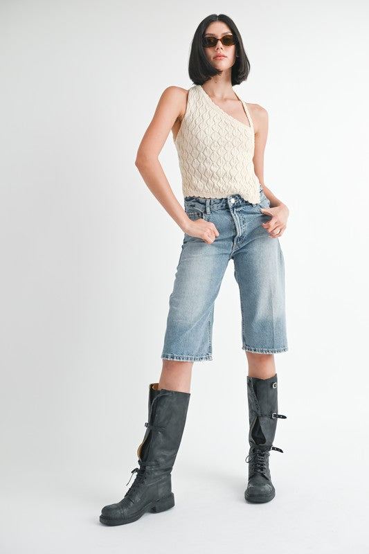 Asymmetrical Knit Top