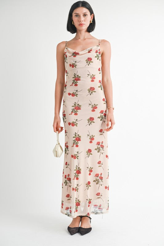 Valentine Rose Maxi Dress