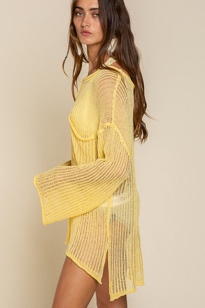 Shell Knit Pull Over